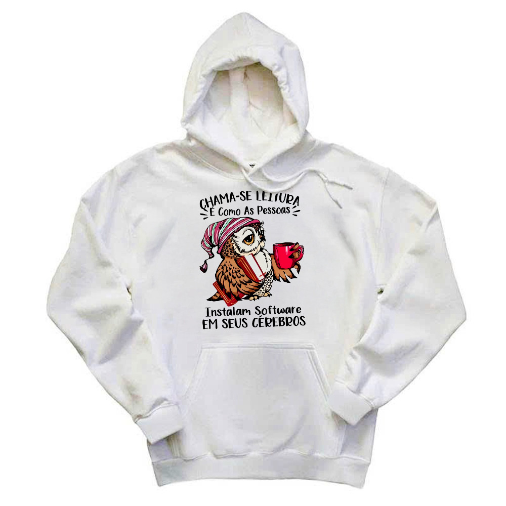 Chama Se Leitura E Como As Pessoas Shirt Unique Funny Owl Design Hoodie Gift For Boyfriend