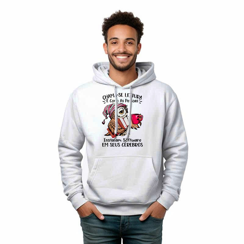 Chama Se Leitura E Como As Pessoas Shirt Unique Funny Owl Design Hoodie Gift For Boyfriend